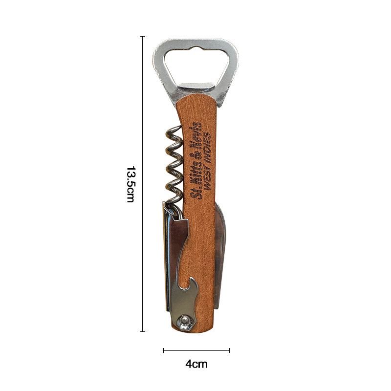 Light Wood Bottle Opener