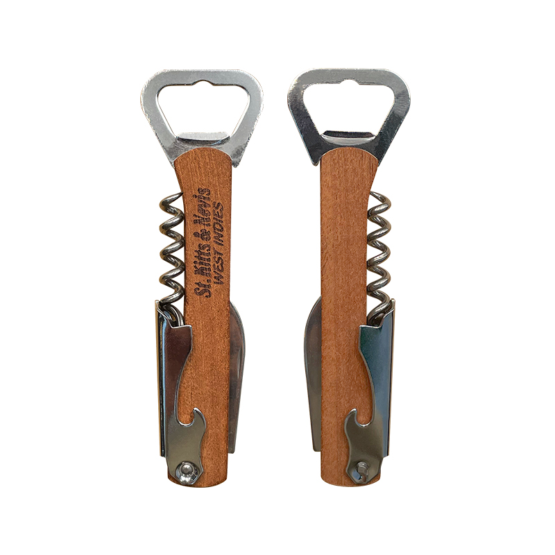 Light Wood Bottle Opener