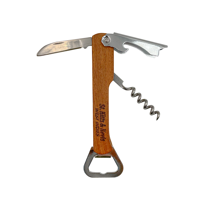 Light Wood Bottle Opener