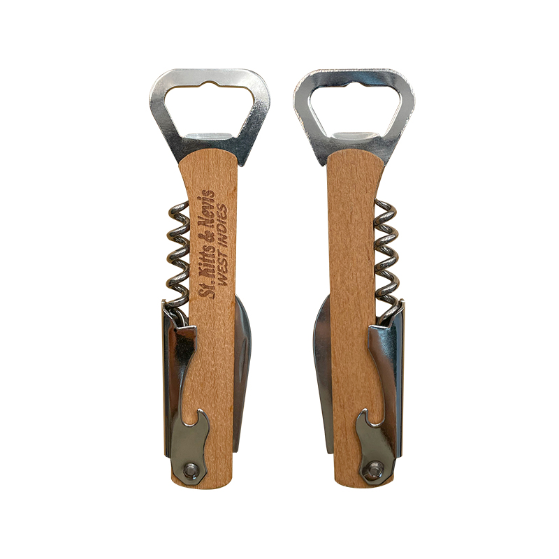 Dark Wood Bottle Opener